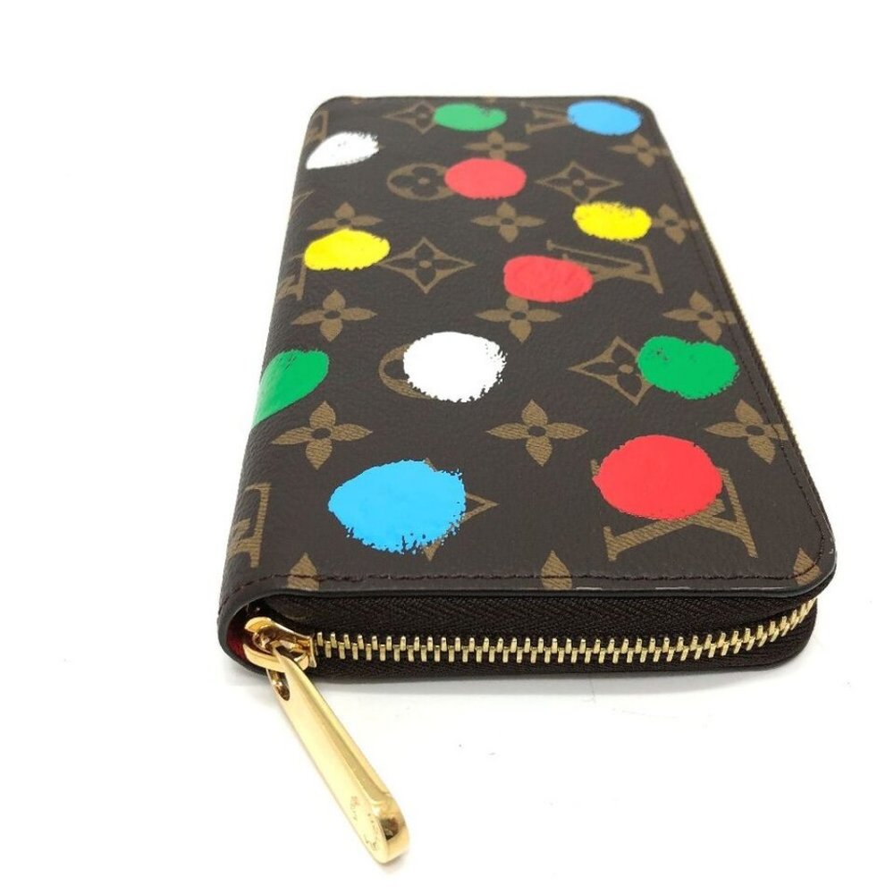 LOUIS VUITTON Monogram Zippy Wallet Yayoi Kusama Long Wallet - Picture 2 of 16